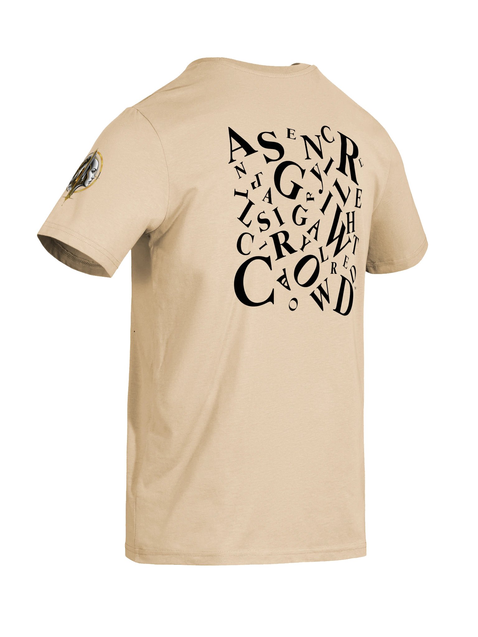 A Single Cry Against the Crowd™ — Signature Natural Statement T-Shirt product image (10)