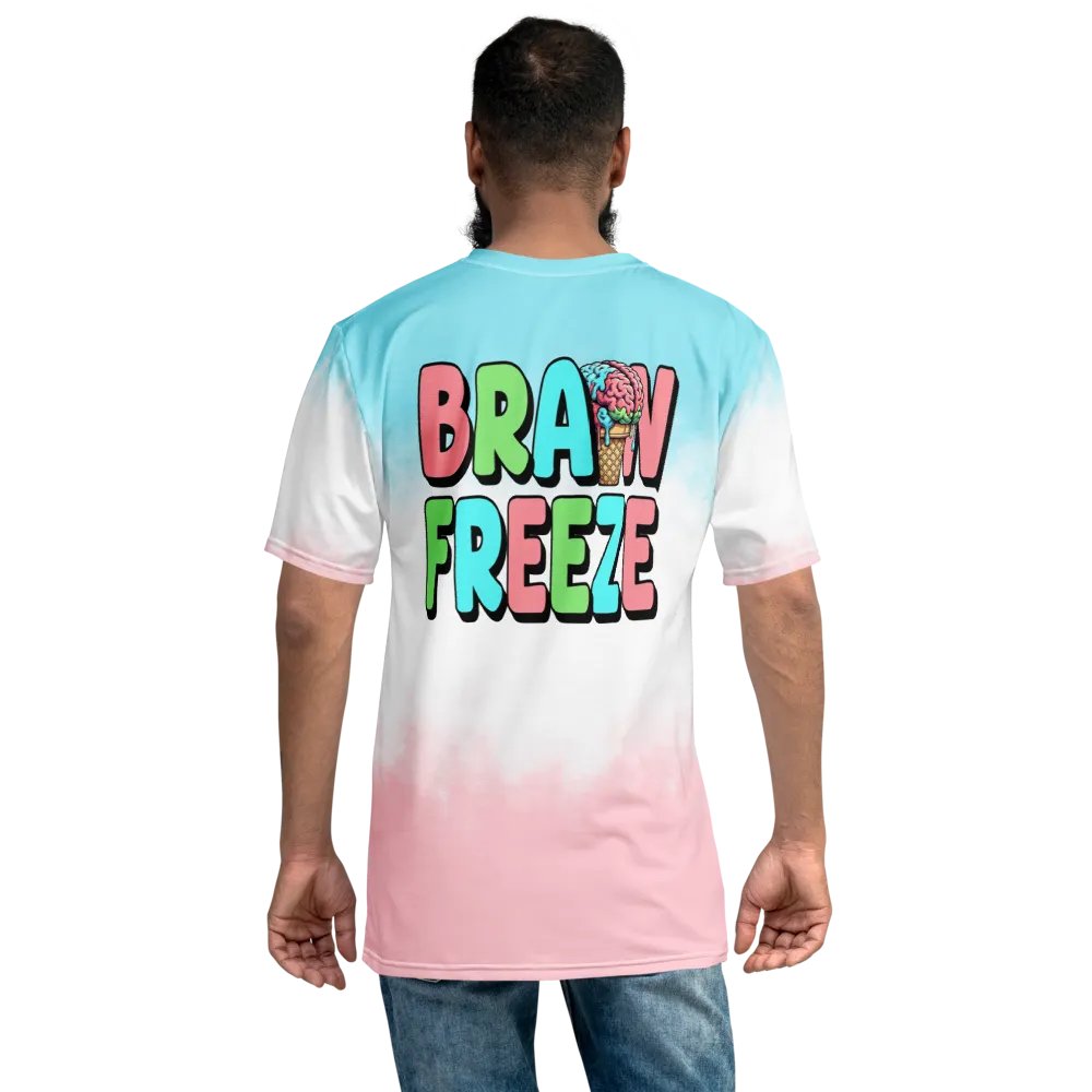 Brain Freeze Men's Crew Neck T-Shirt product image (7)