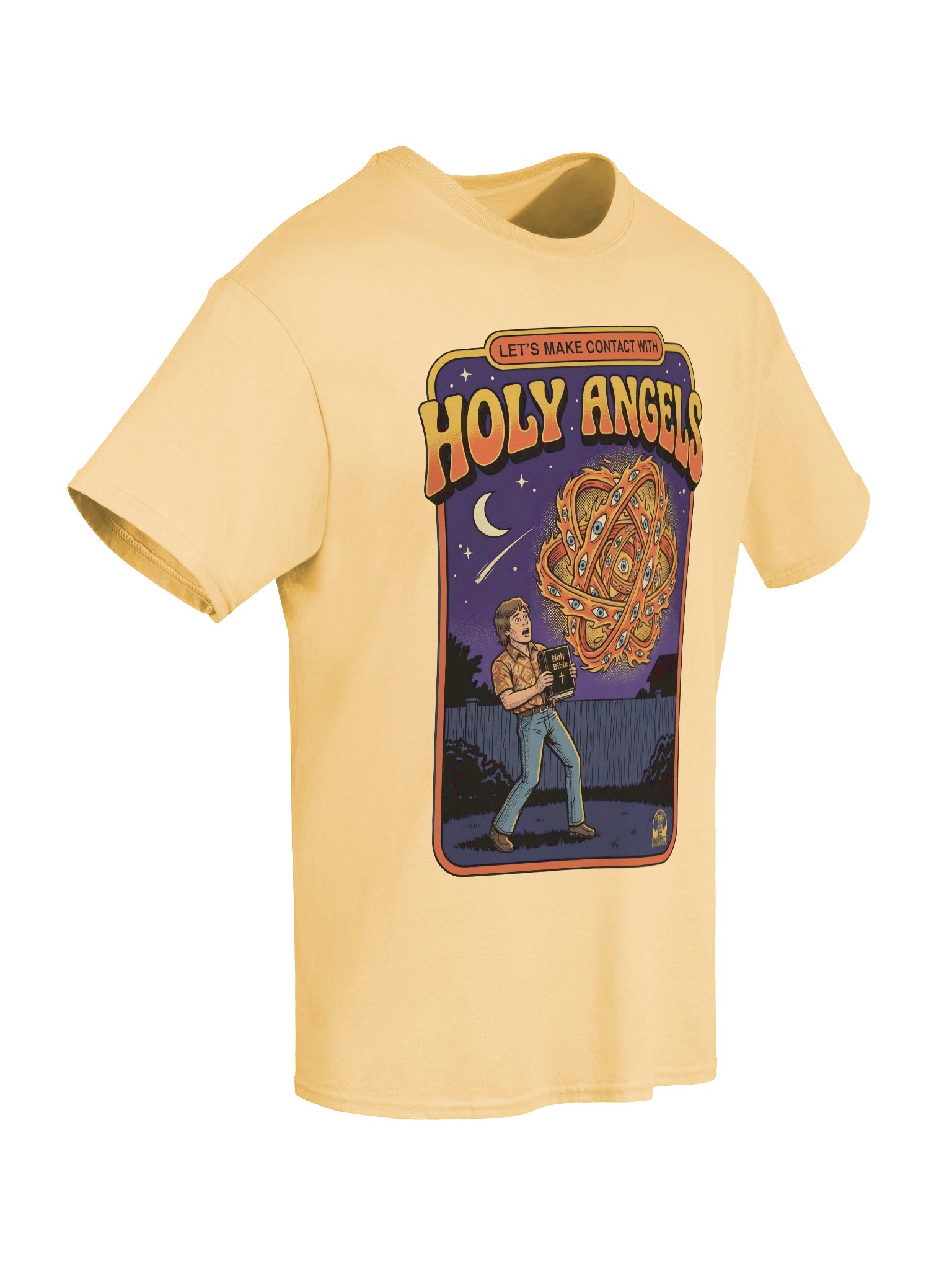 "Let's Make Contact With Holy Angels" Tee product image (52)