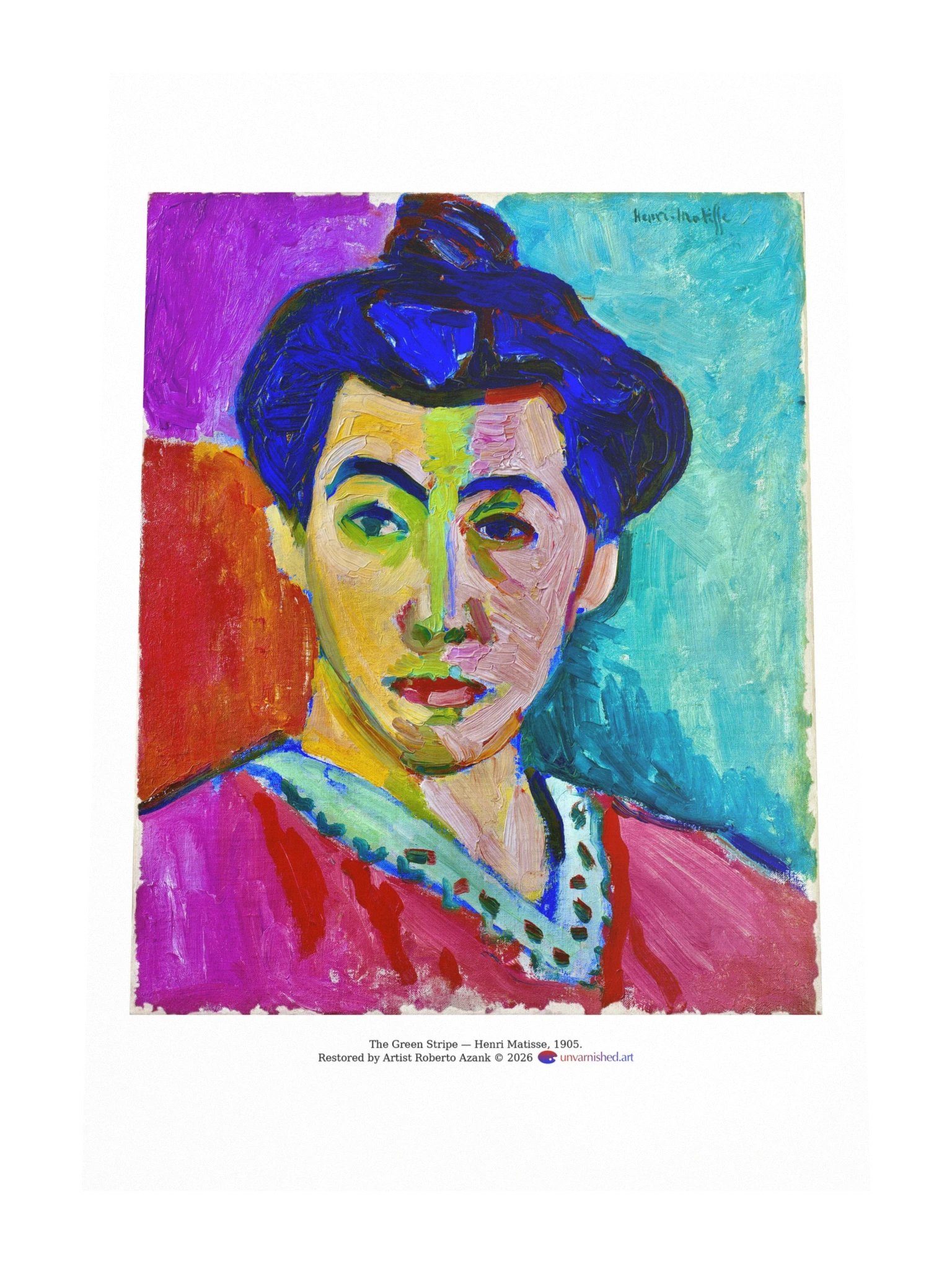 The Green Stripe — XLarge Poster product image (4)