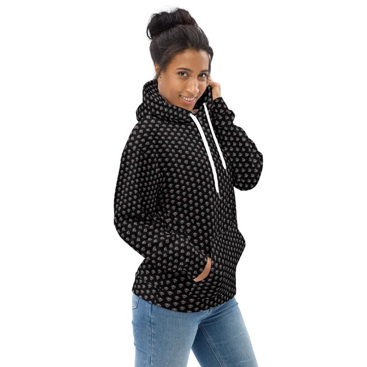 Spectrum Syndicate Trans Allover Print Hoodie - Black product image (2)