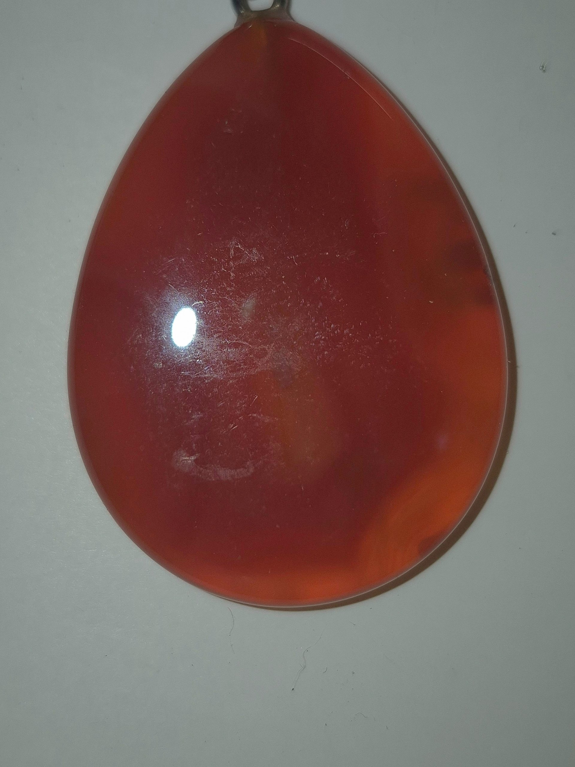 Red Carnelian Tear Drop Pendent product image (1)