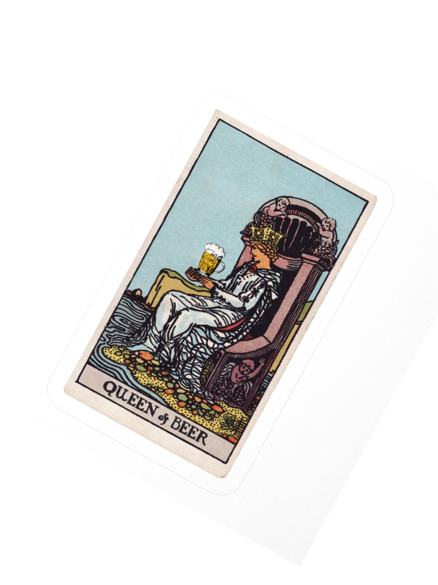 Queen of Beer Sticker product image (2)