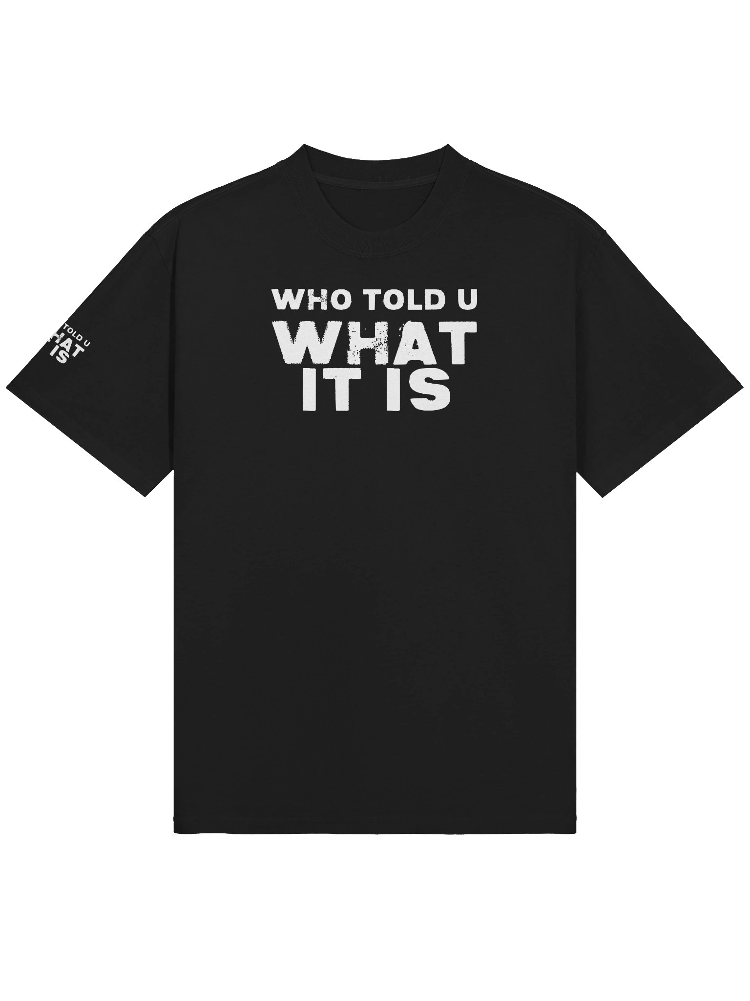 Who Told U What It Is Tee Women product image (1)