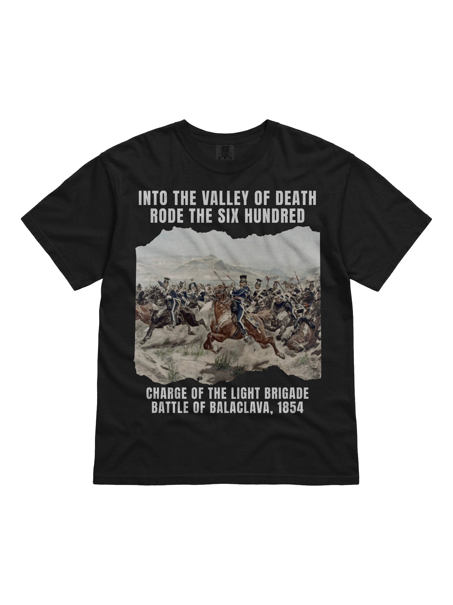 Charge of the Light Brigade – Battle of Balaclava 1854 T-Shirt product image (2)