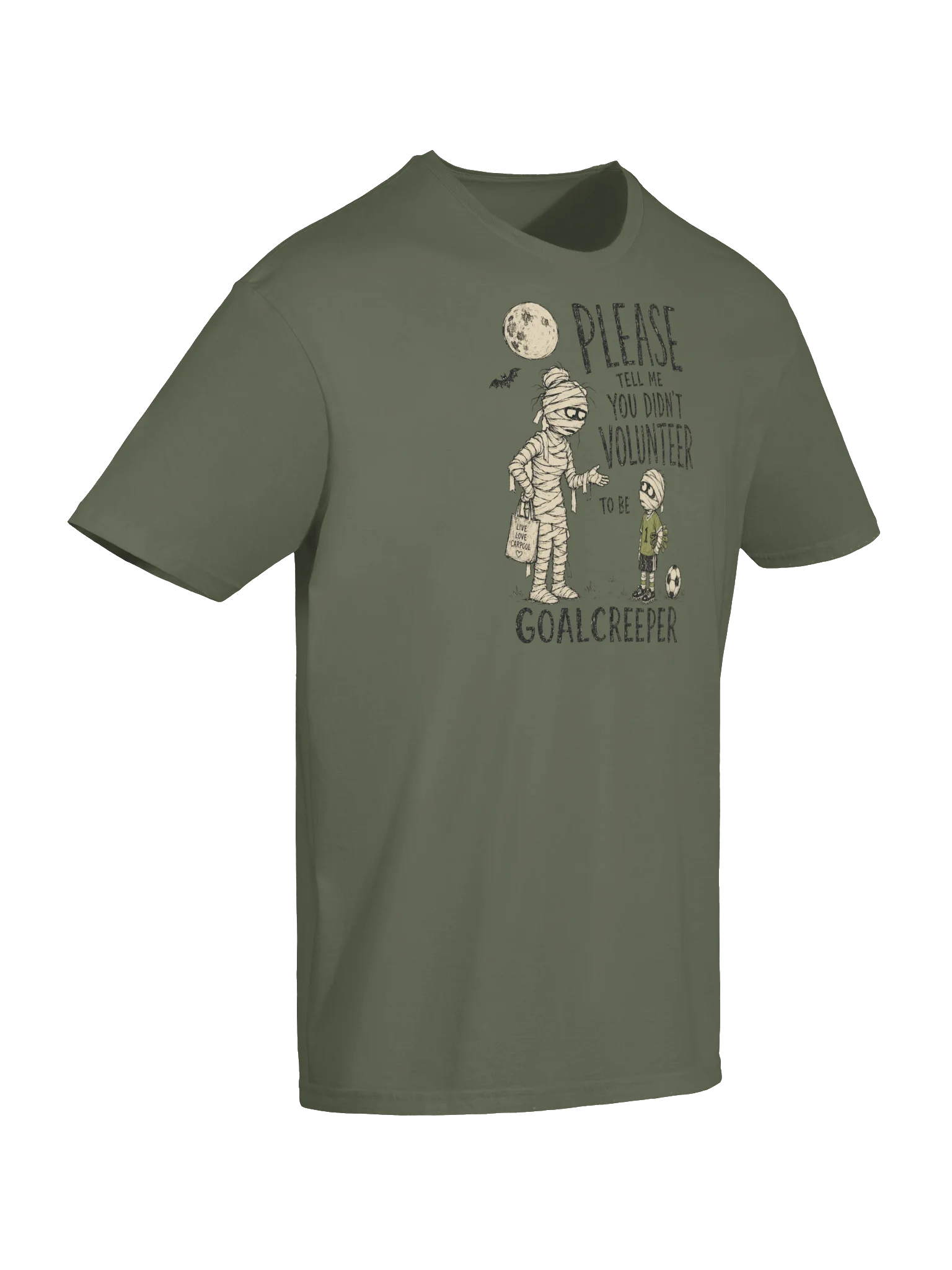Goalcreeper Halloween Soccer Tee product image (6)