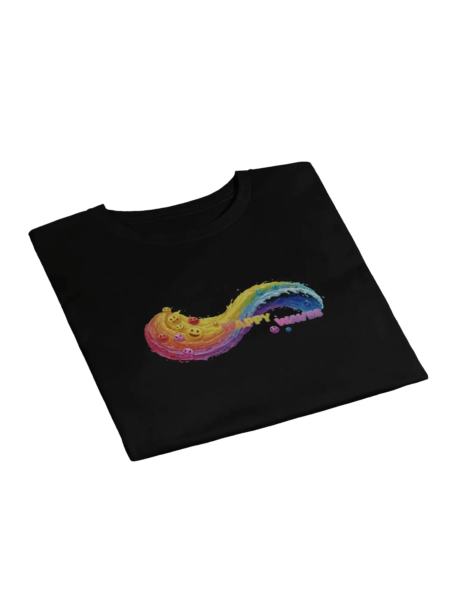 Happy Waves Smiley Crop Top product image (15)