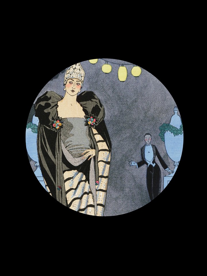 Adieu! / Manteau du soir. Hardcover JournalBook® product image (1)