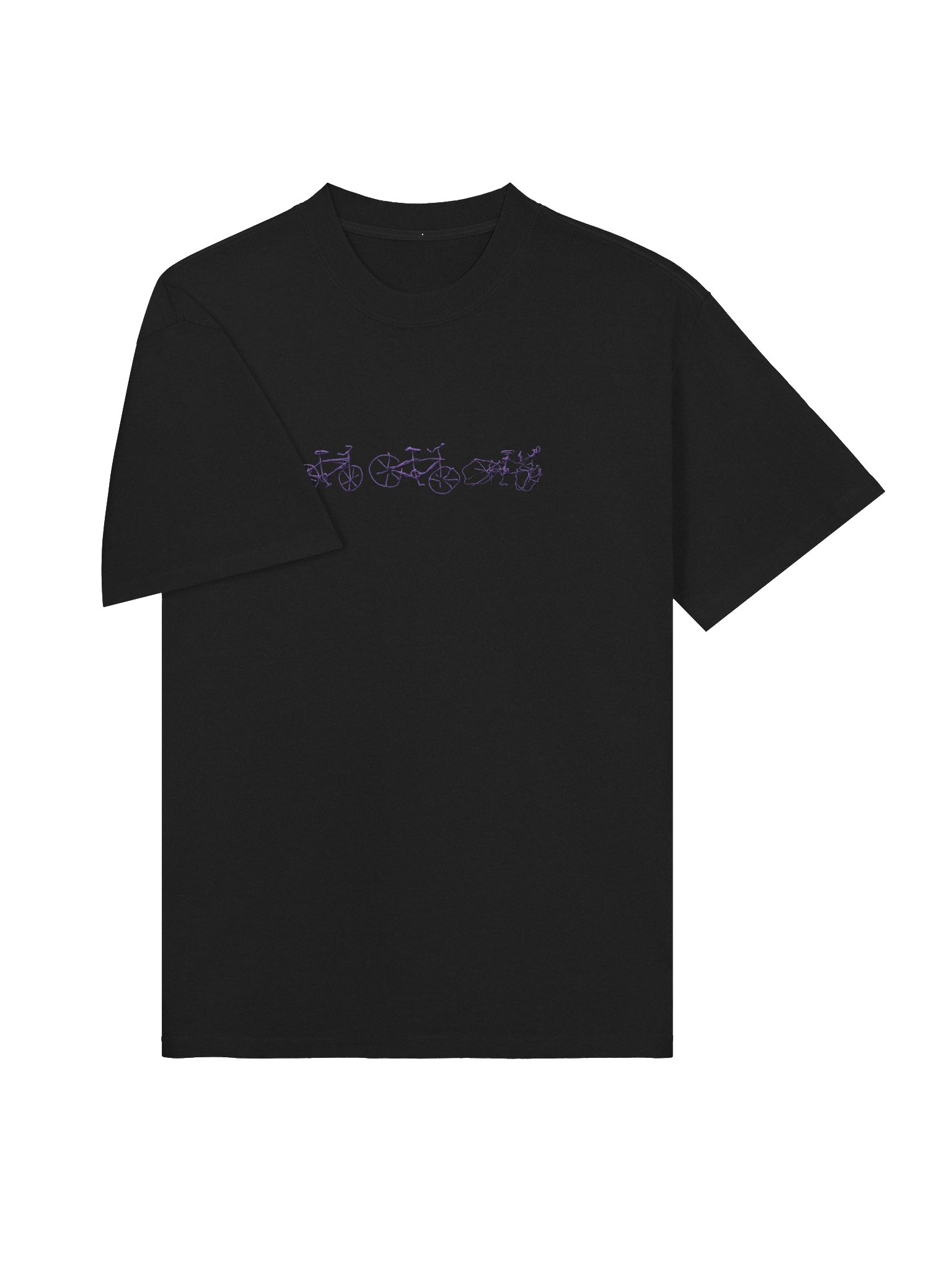 embroided bike tee product image (3)
