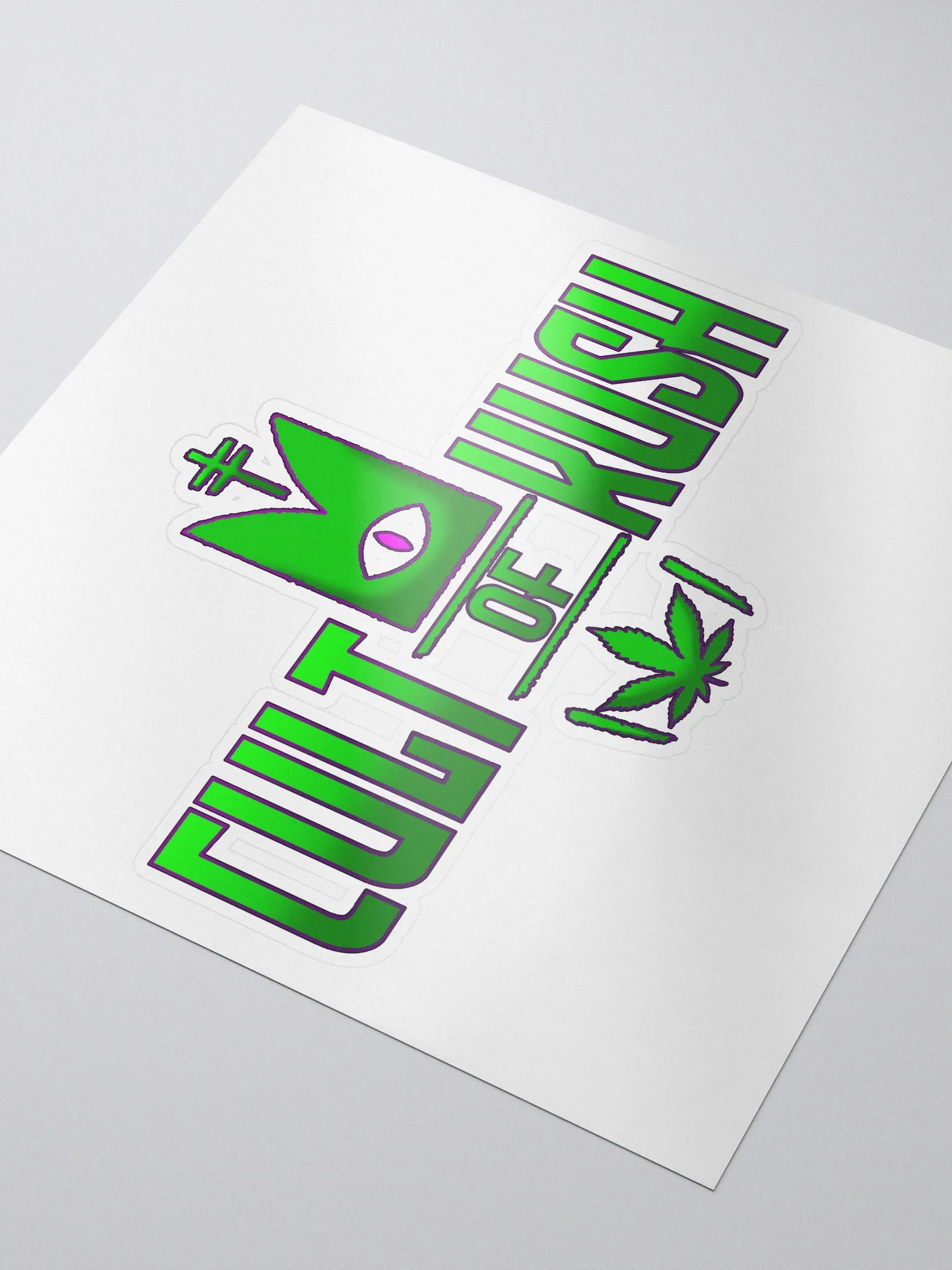Cult of Kush Sticker product image (3)