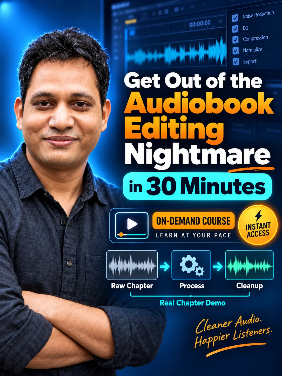 Get Out of the Audiobook Editing Nightmare — in 30 Minutes product image (1)