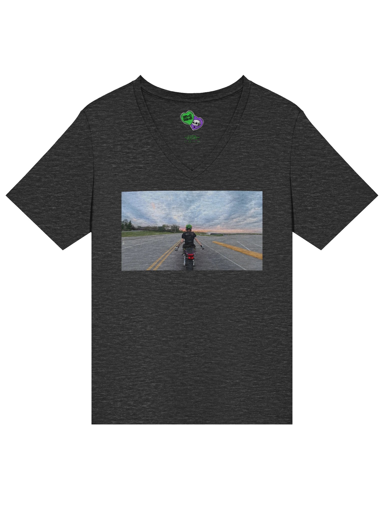 Look Ma No Hands Ladies V-Neck product image (3)