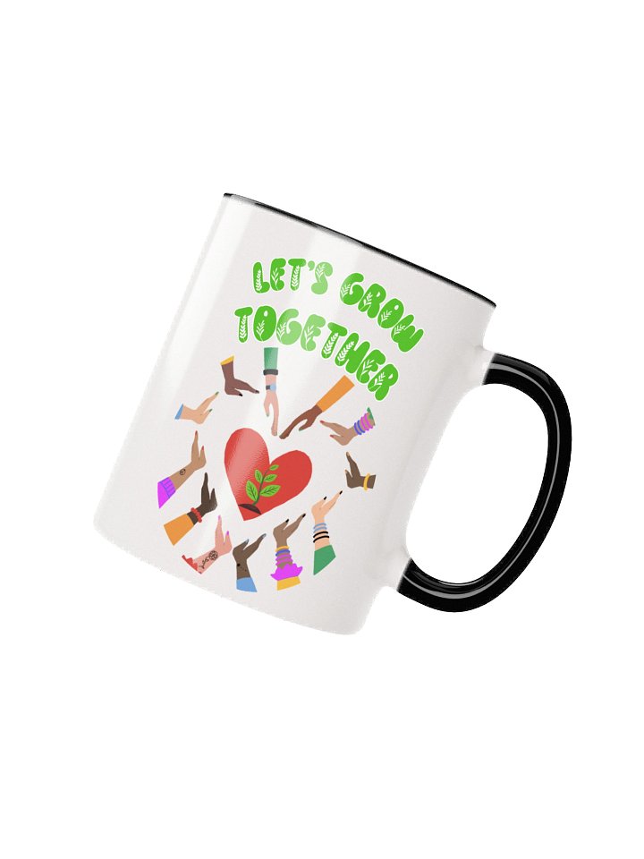 Shmall Streamer Grow Together Ceramic Mug with Color Inside product image (22)