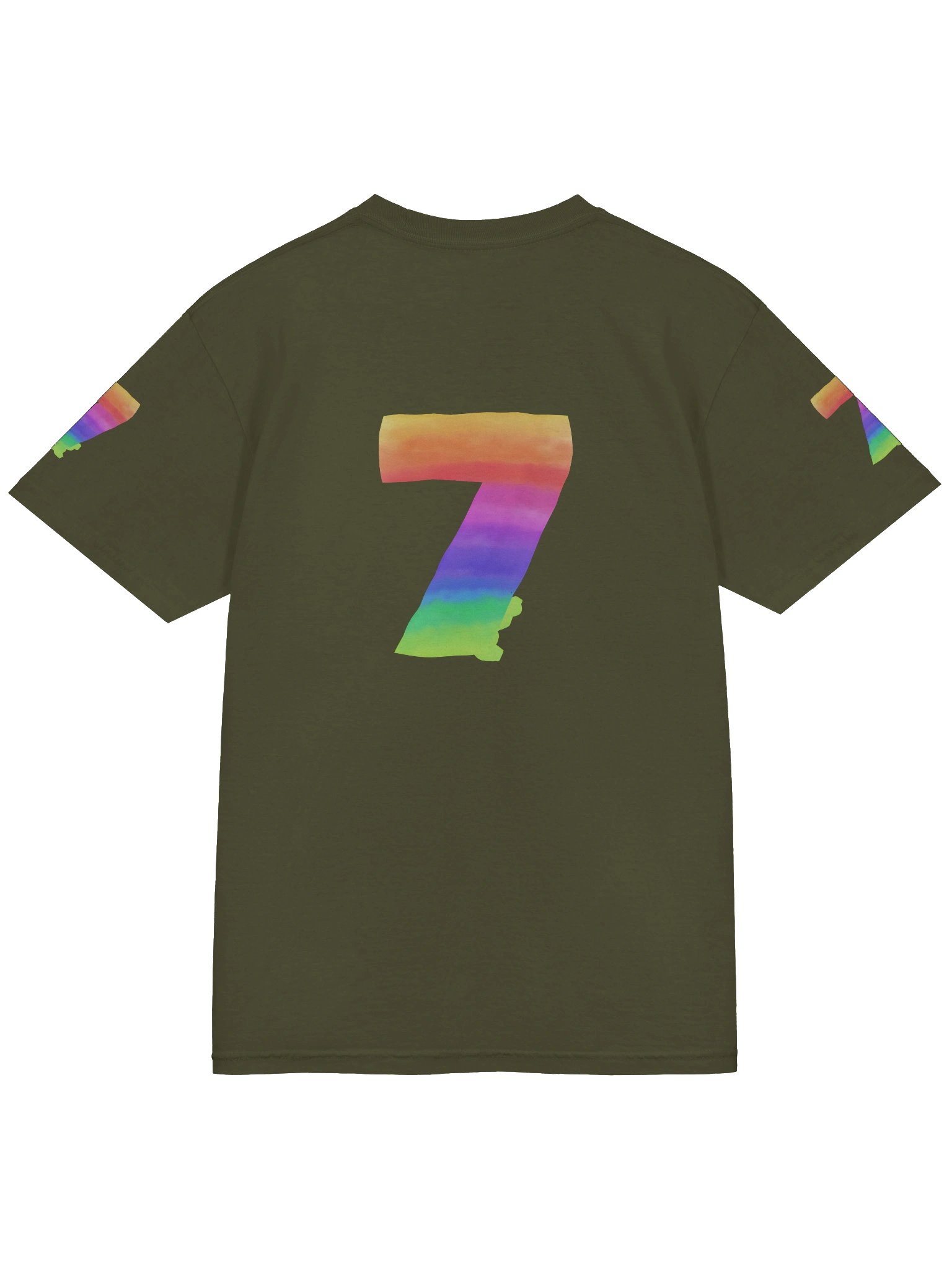 Minimal “7” Gradient T-Shirt – Modern & Timeless product image (4)