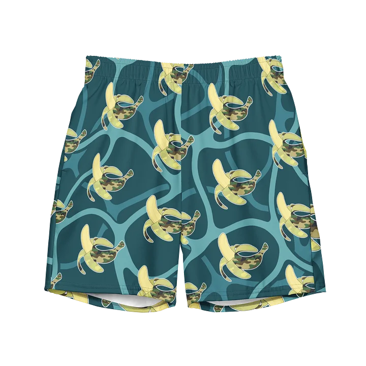 Banana Army Swim Trunks product image (1)