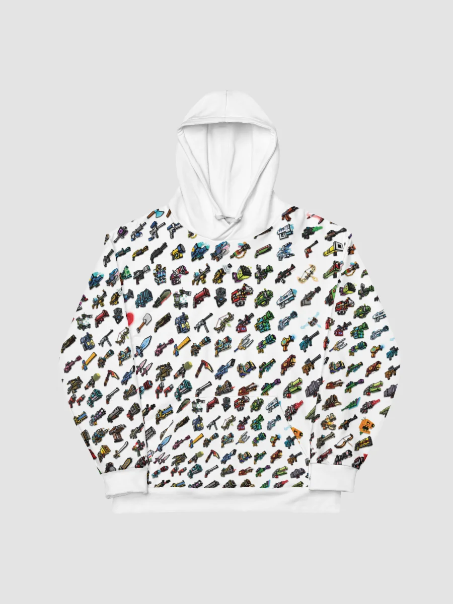 All-Over Pixel Gun Print Hoodie product image (1)