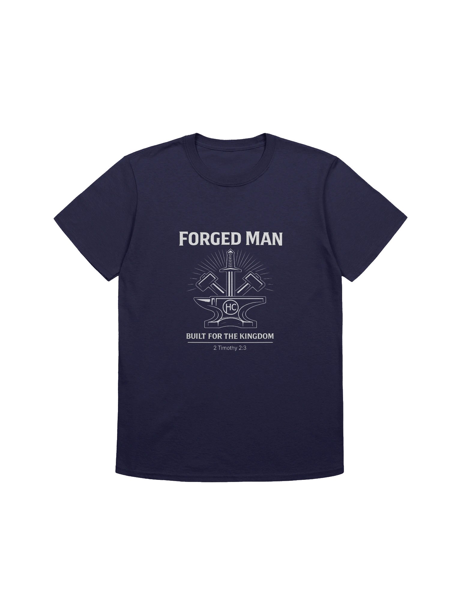 The Spiritual Facts Essential Tee - Navy product image (1)