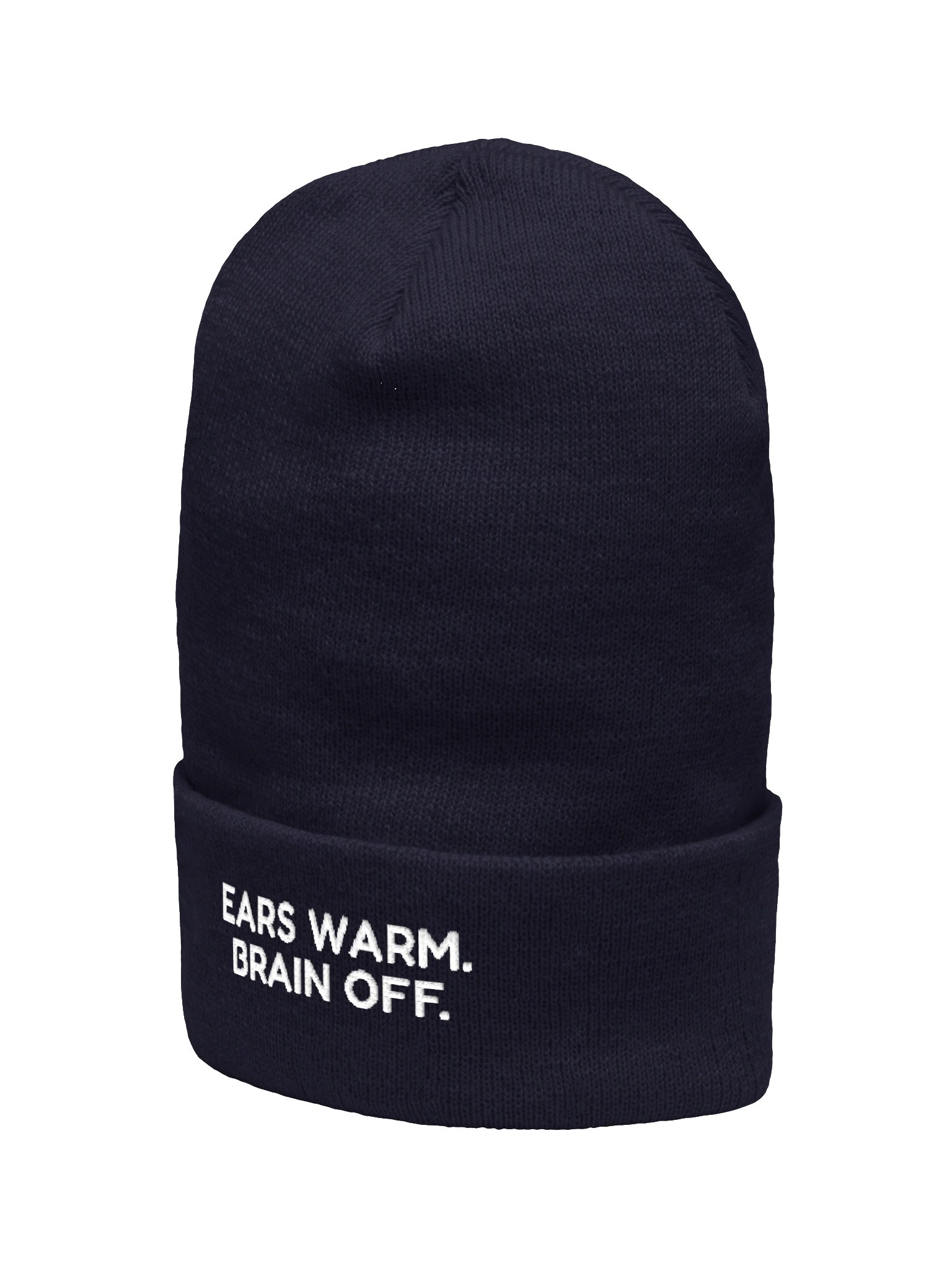 Ears Warm. Brain Off. Beanie product image (12)