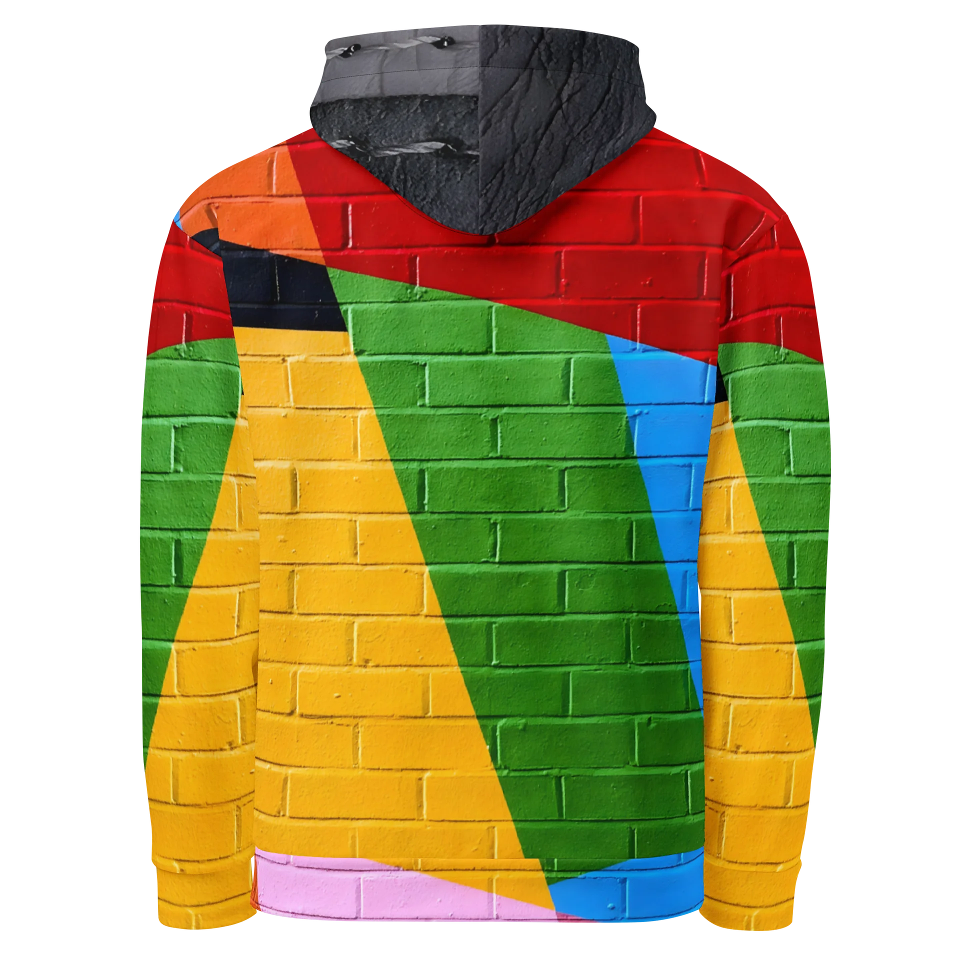 "Mix-and-Match" All-Over Print Cotton Hoodie product image (2)