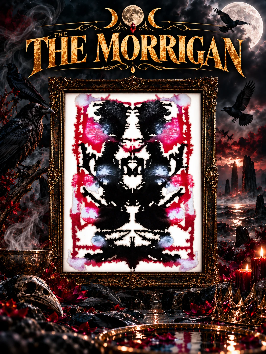 The Morrigan | Inkblot Print product image (1)