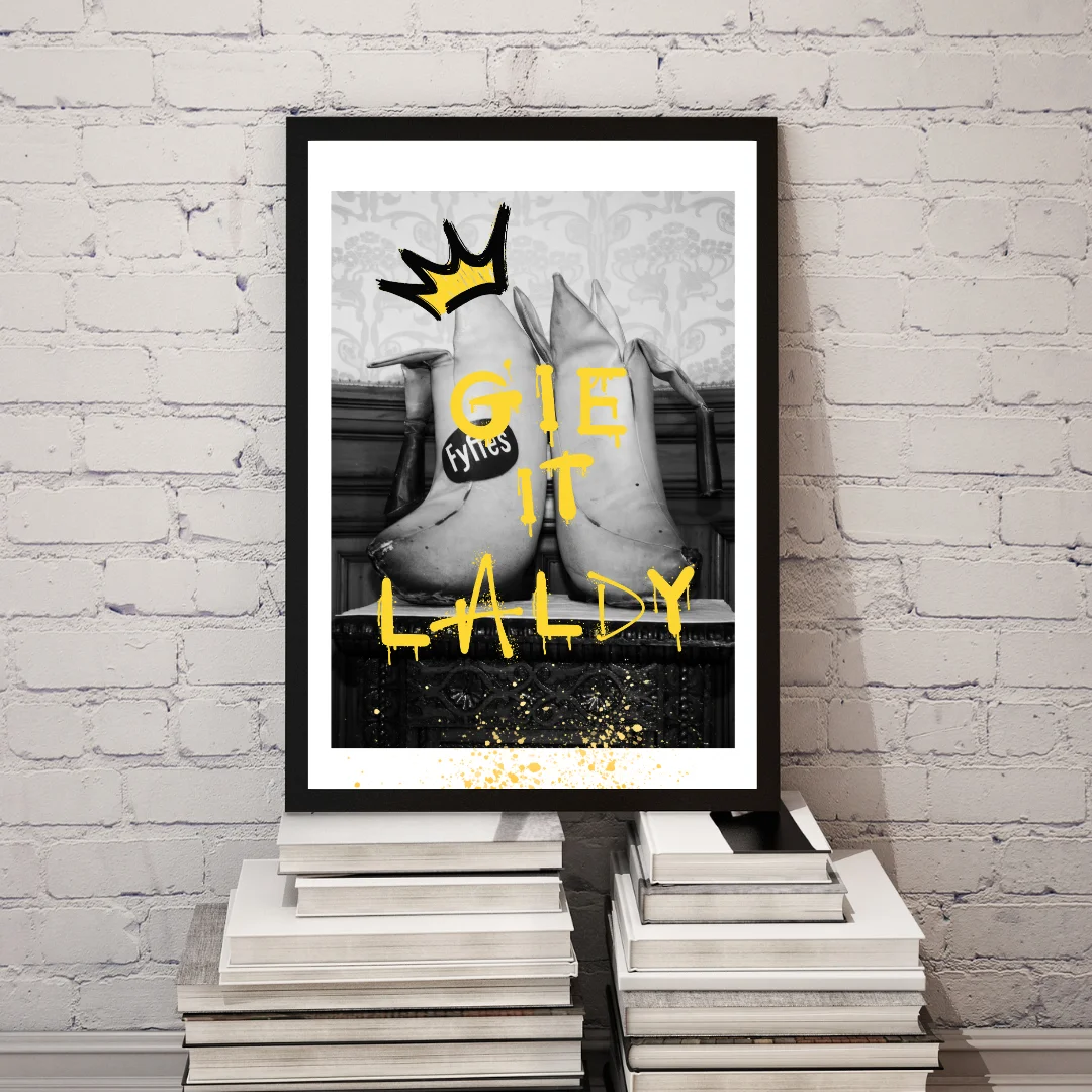 Billy Connolly Framed Art Print - King of Comedy product image (2)