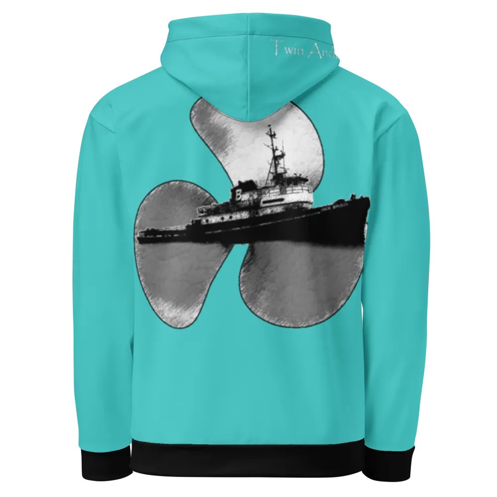 3 Prop & Tug Jack Brusco (Turquoise) – Performance Marine Wear | Twin Anchor Apparel North Current Line product image (4)