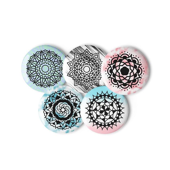 Mystic Mandala Pin Set product image (3)