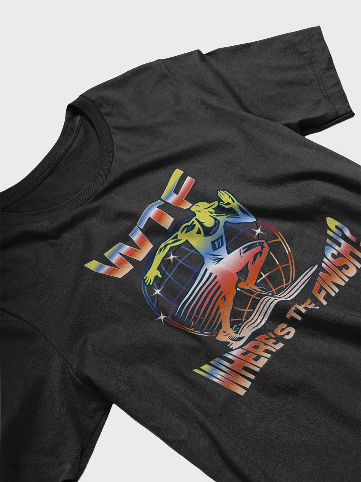 WTF Where's The Finish? Runner Globe T-Shirt product image (2)