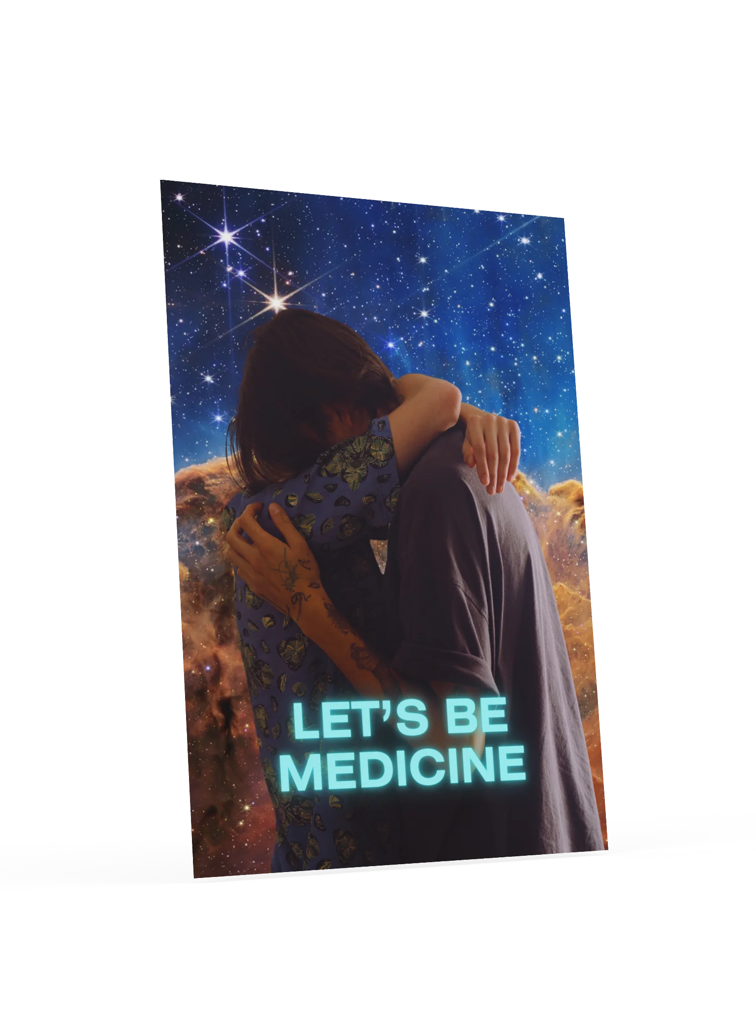 Let's be medicine (Contemplative Poster) product image (4)