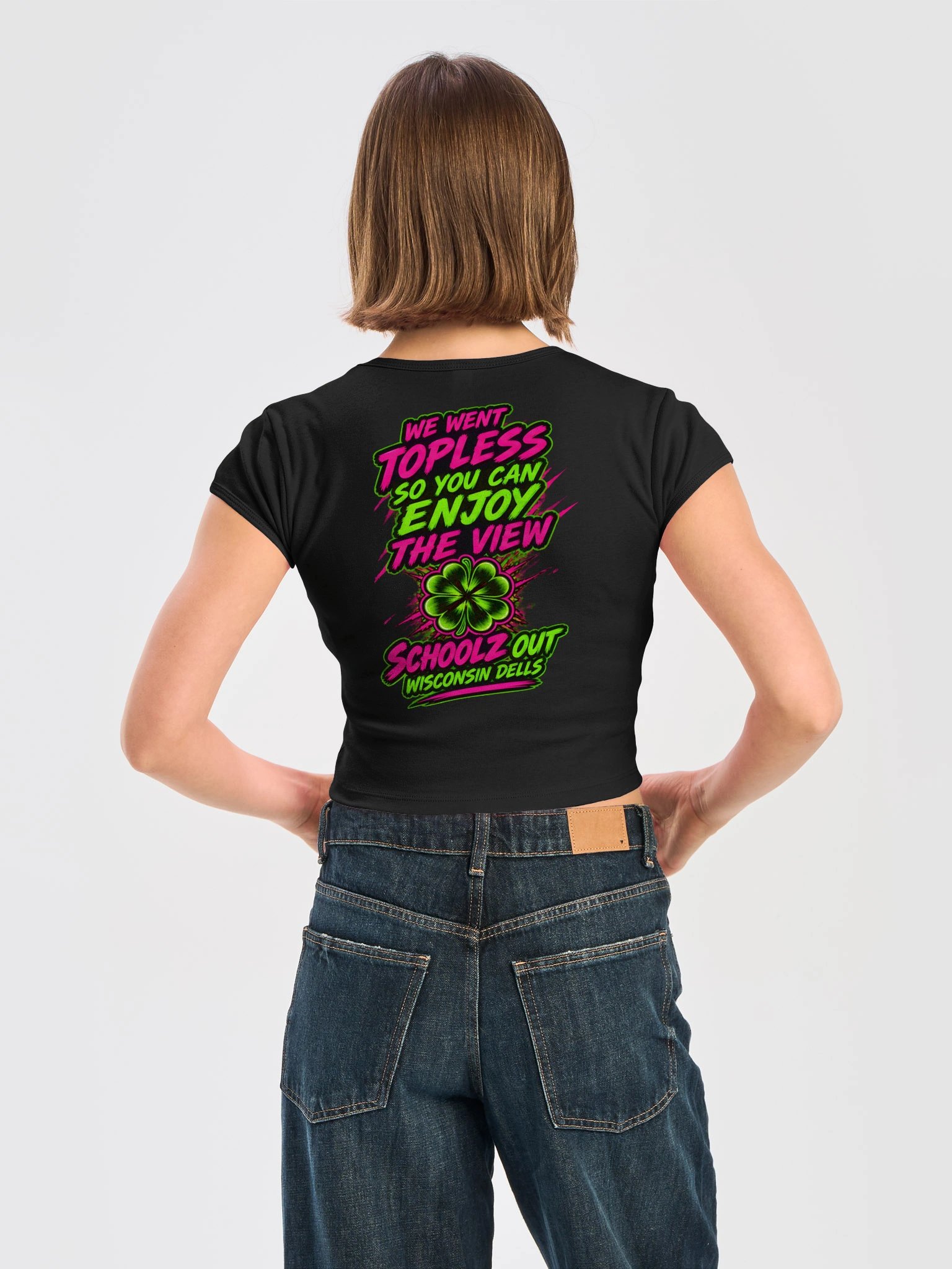 Schoolz Out Wisconsin Dells Crop Top product image (4)