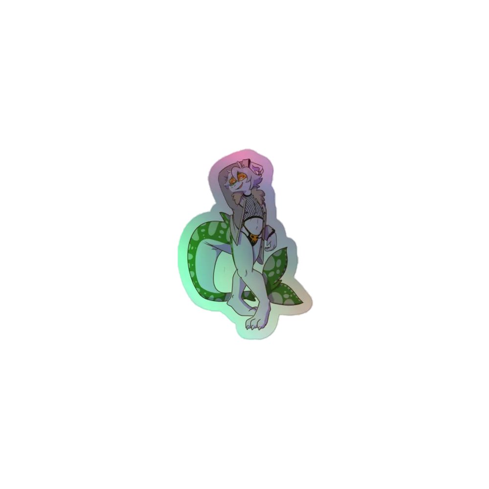 Holographic Beach Ikari Sticker product image (1)