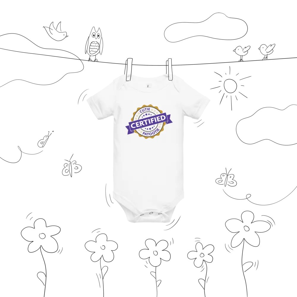 Certified Cutie Patootie Baby One Piece product image (9)
