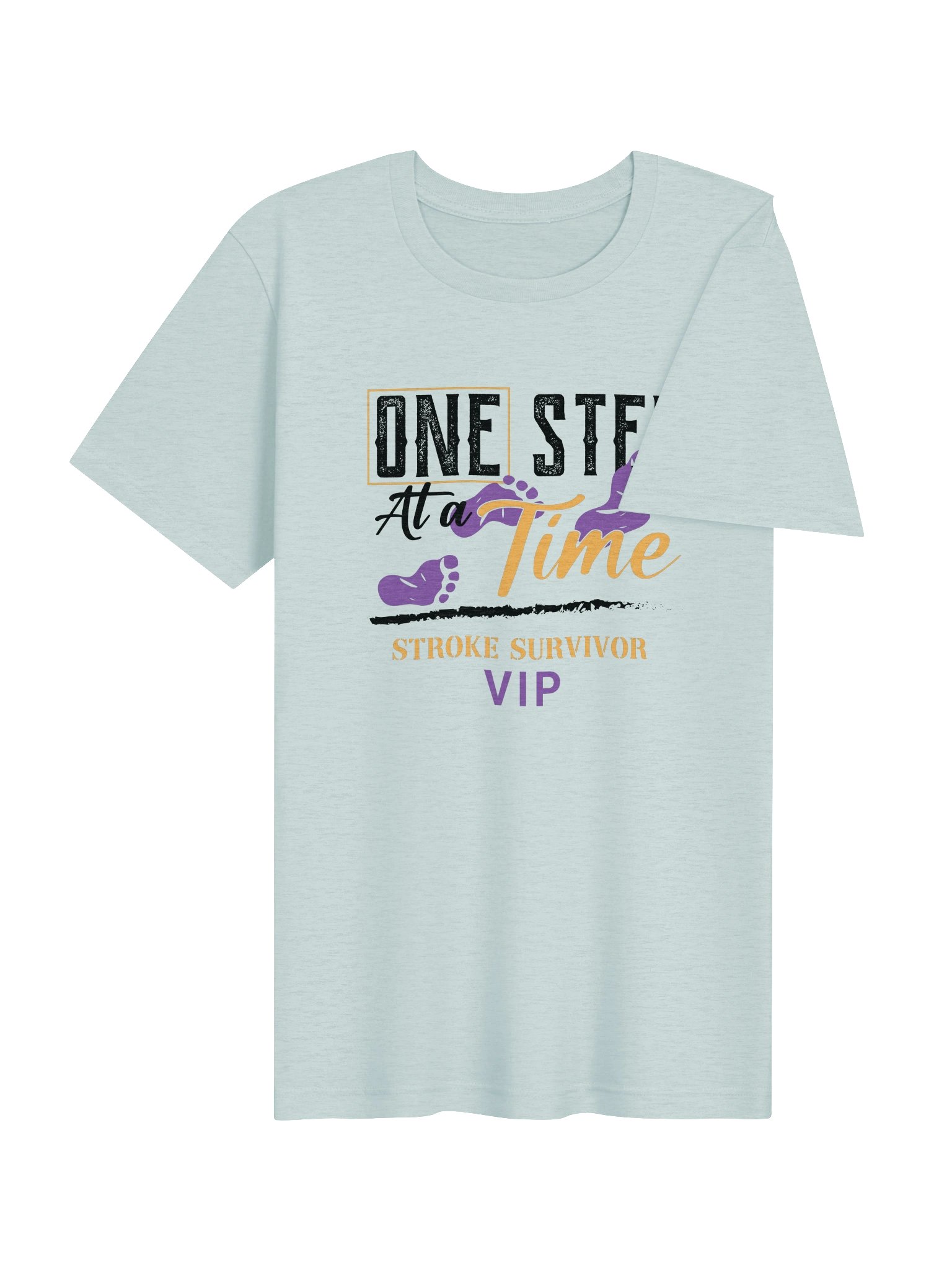 One Step at a Time | Stroke Survivor VIP T-Shirt product image (39)