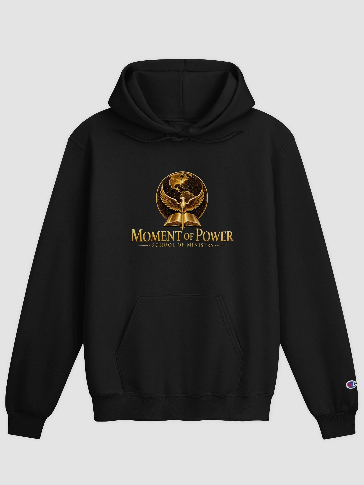 Not by Power — Zechariah 4:6 Hoodie product image (1)