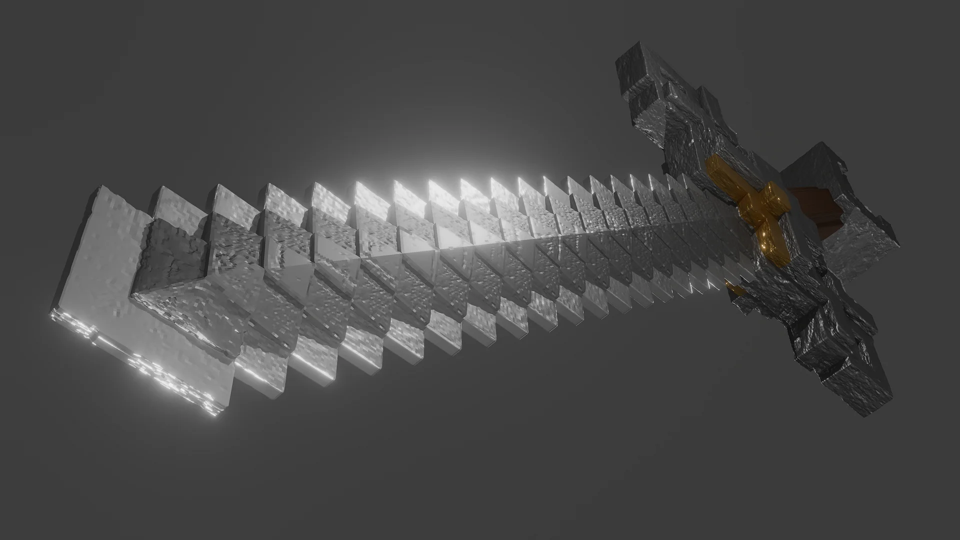 Minecraft Movie Sword - Digital 3D printable model files product image (5)
