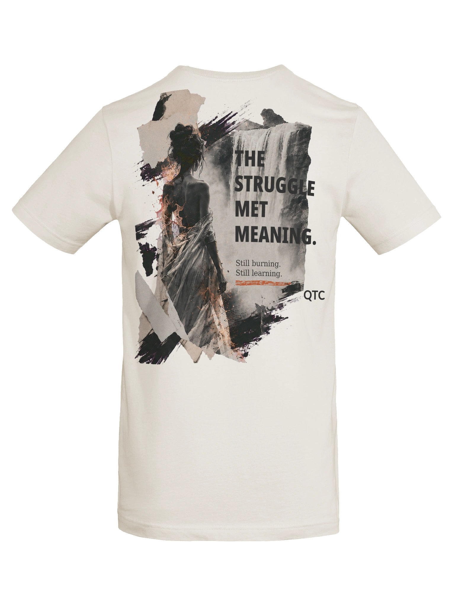 QTC — The Struggle Met Meaning Tee - Soft | White Line product image (7)