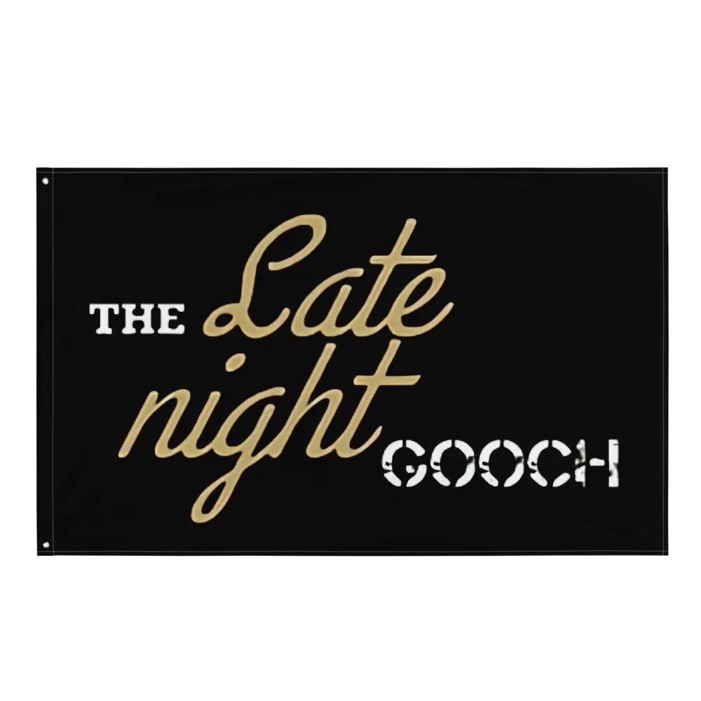 Late Night Gooch flag product image (1)