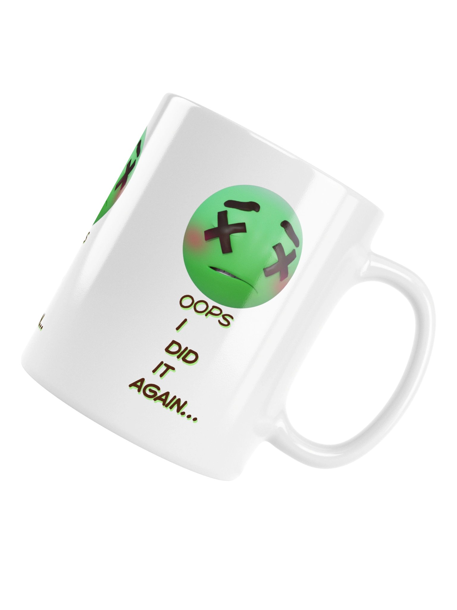 Oops I Did It Again Funny Emoji Mug product image (16)