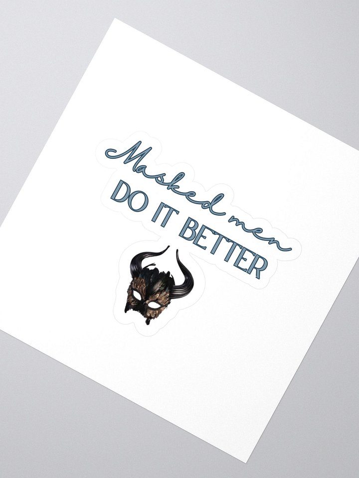 Masked men Sticker product image (2)