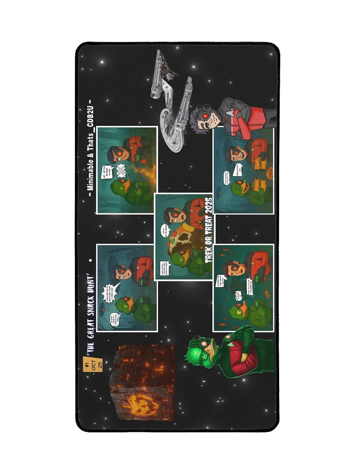 Mini x CDB2U Comic - Issue #1 - Deskmat product image (2)