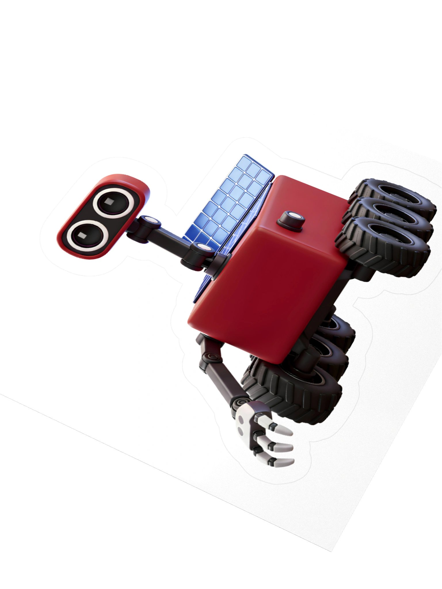 Official Rover Sticker: The Little Red Explorer Edition product image (6)