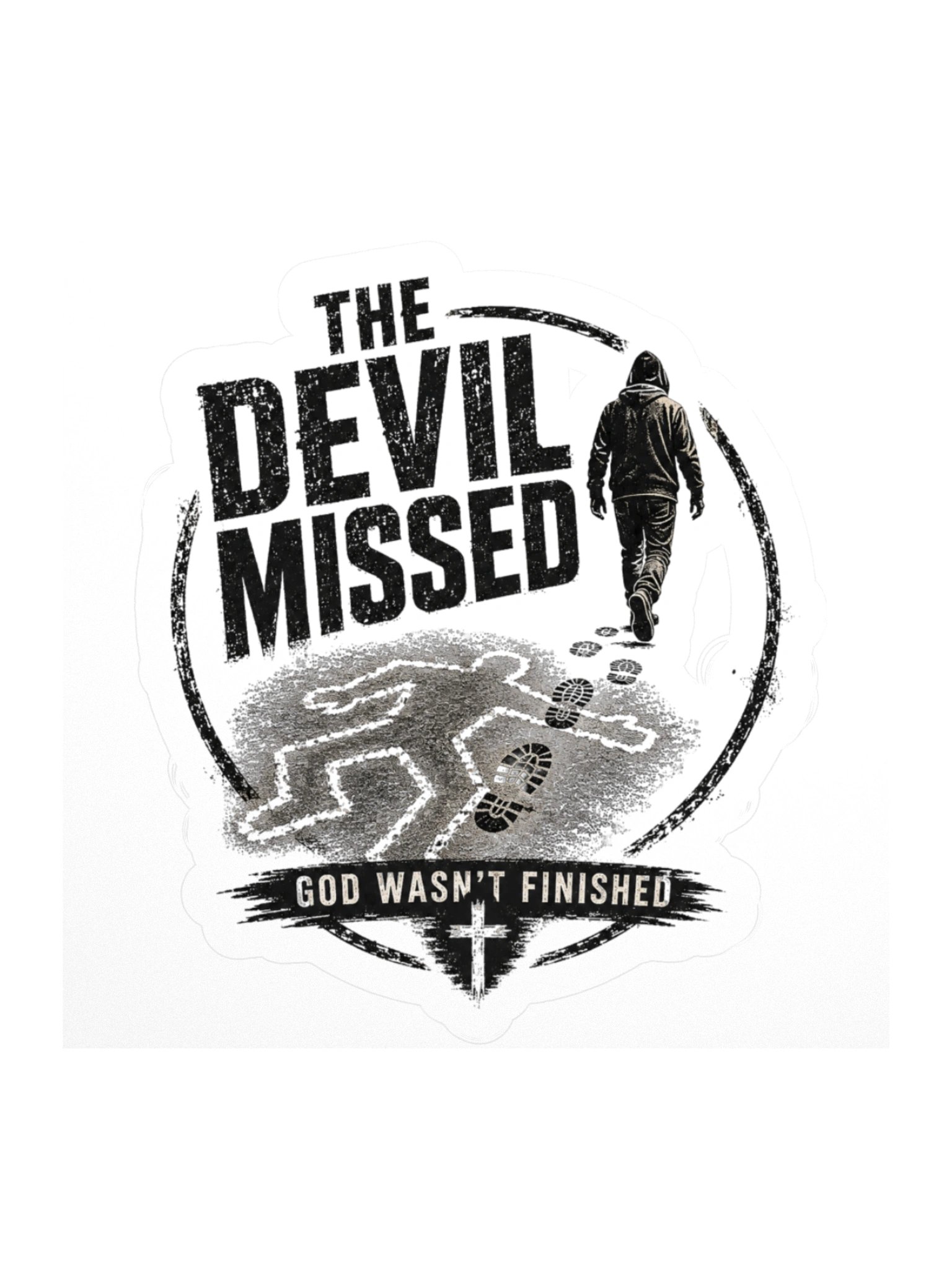 The Devil Missed Sticker product image (2)