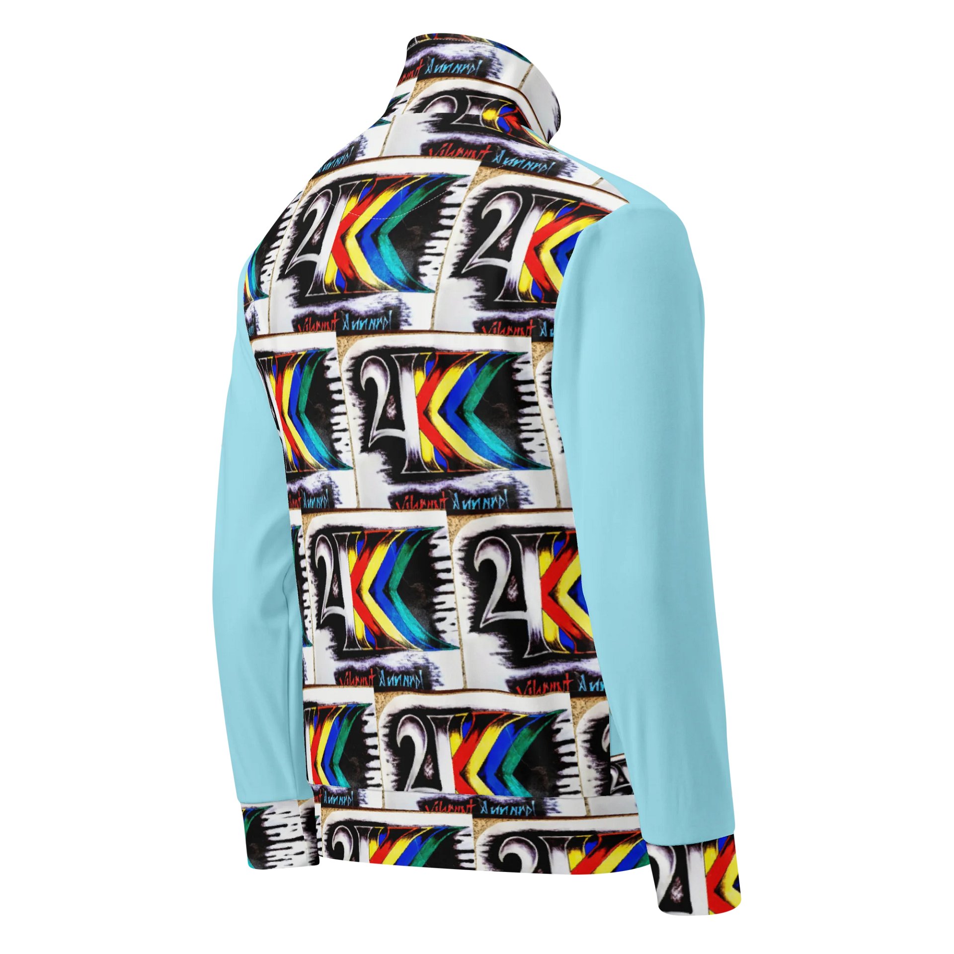 Da Culture 4K Track Jacket Blizzard Blue product image (2)