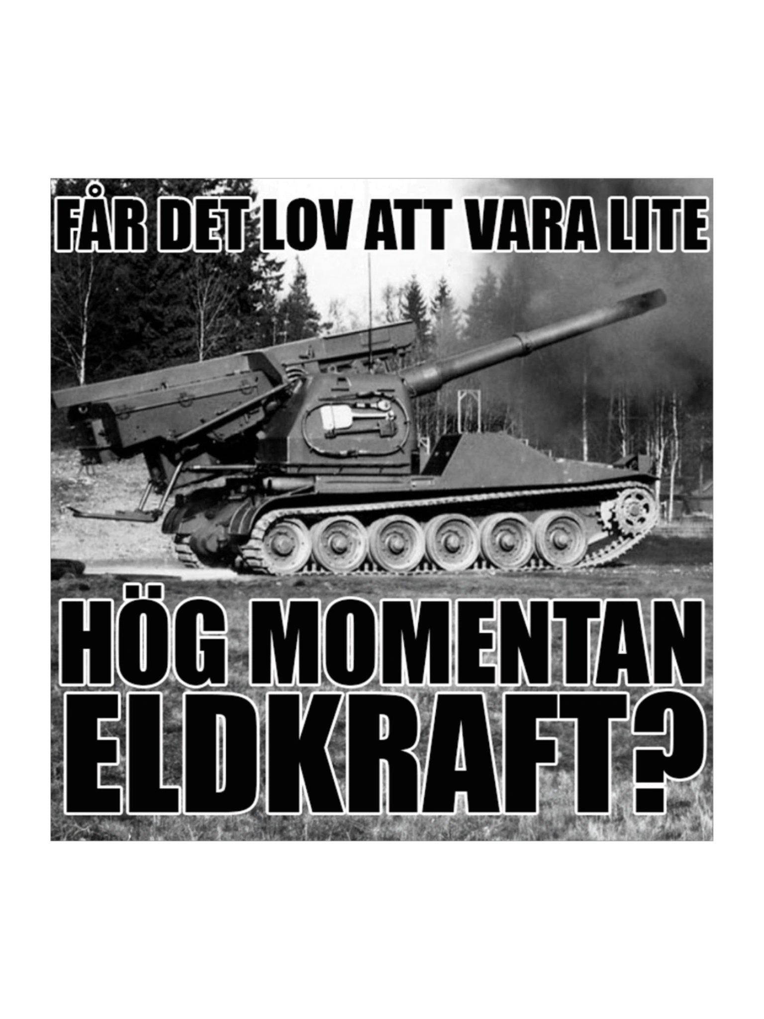 Får det lov att vara lite hög momentan eldkraft? -Bkan (Sticker) product image (1)