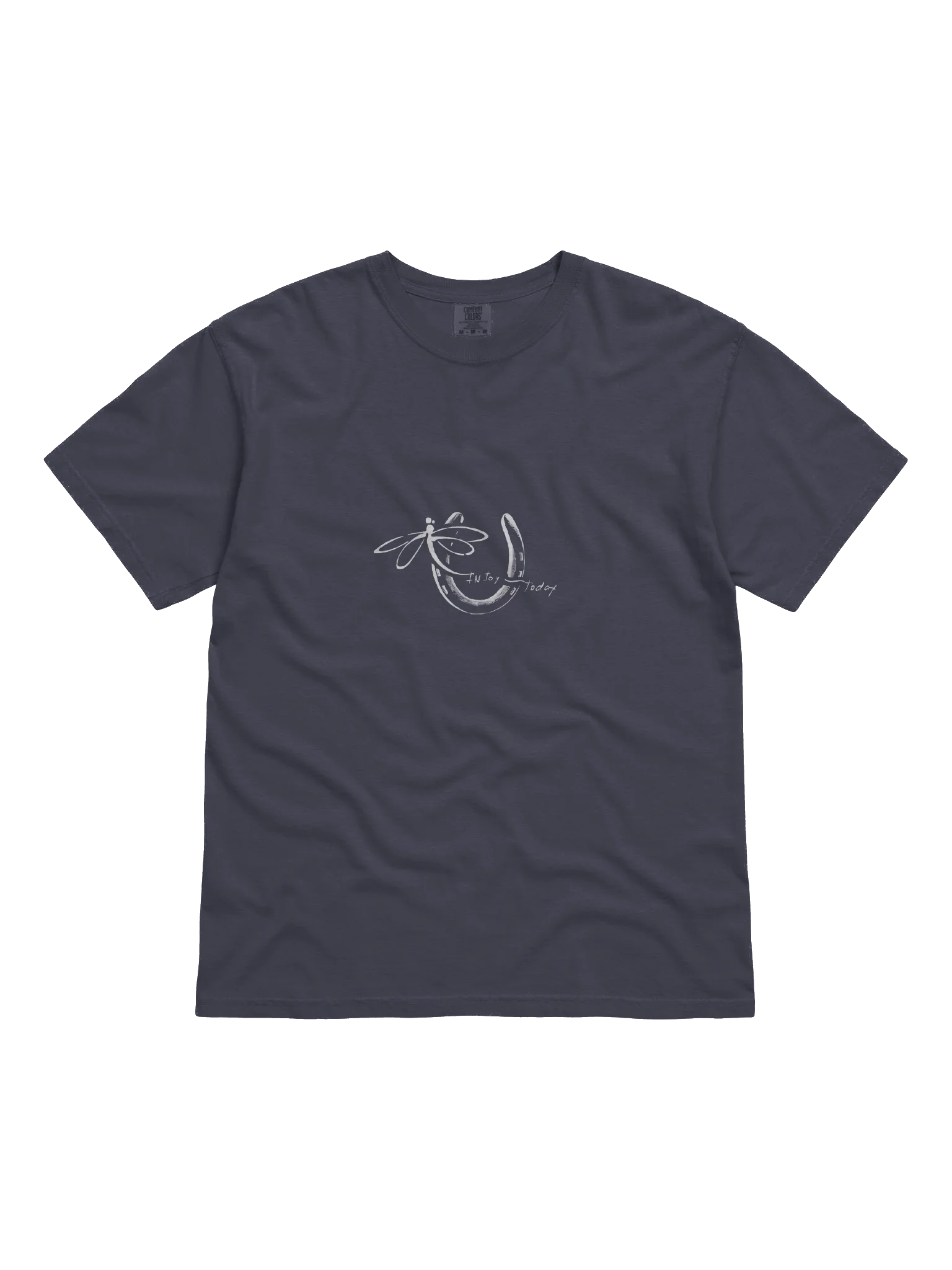 InJoy Today Daily Joy T‑Shirt | Premium Heavyweight Cotton T‑Shirt with InJoy Today Logo product image (1)