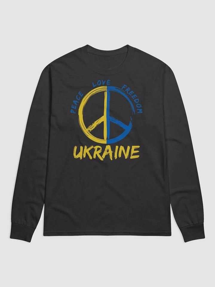 PEACE LOVE FREEDOM UKRAINE product image (1)