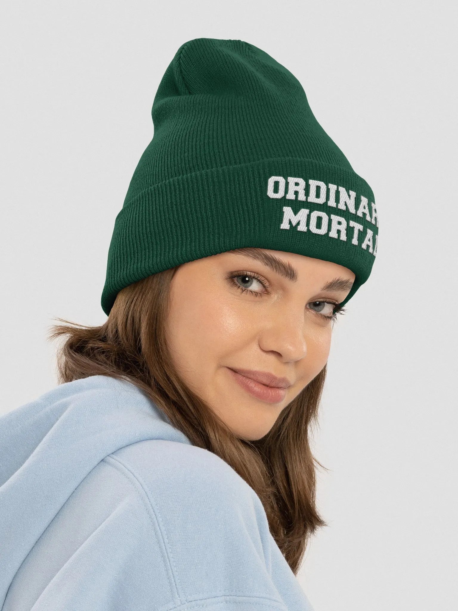 Ordinary Human embroidered beanie product image (4)