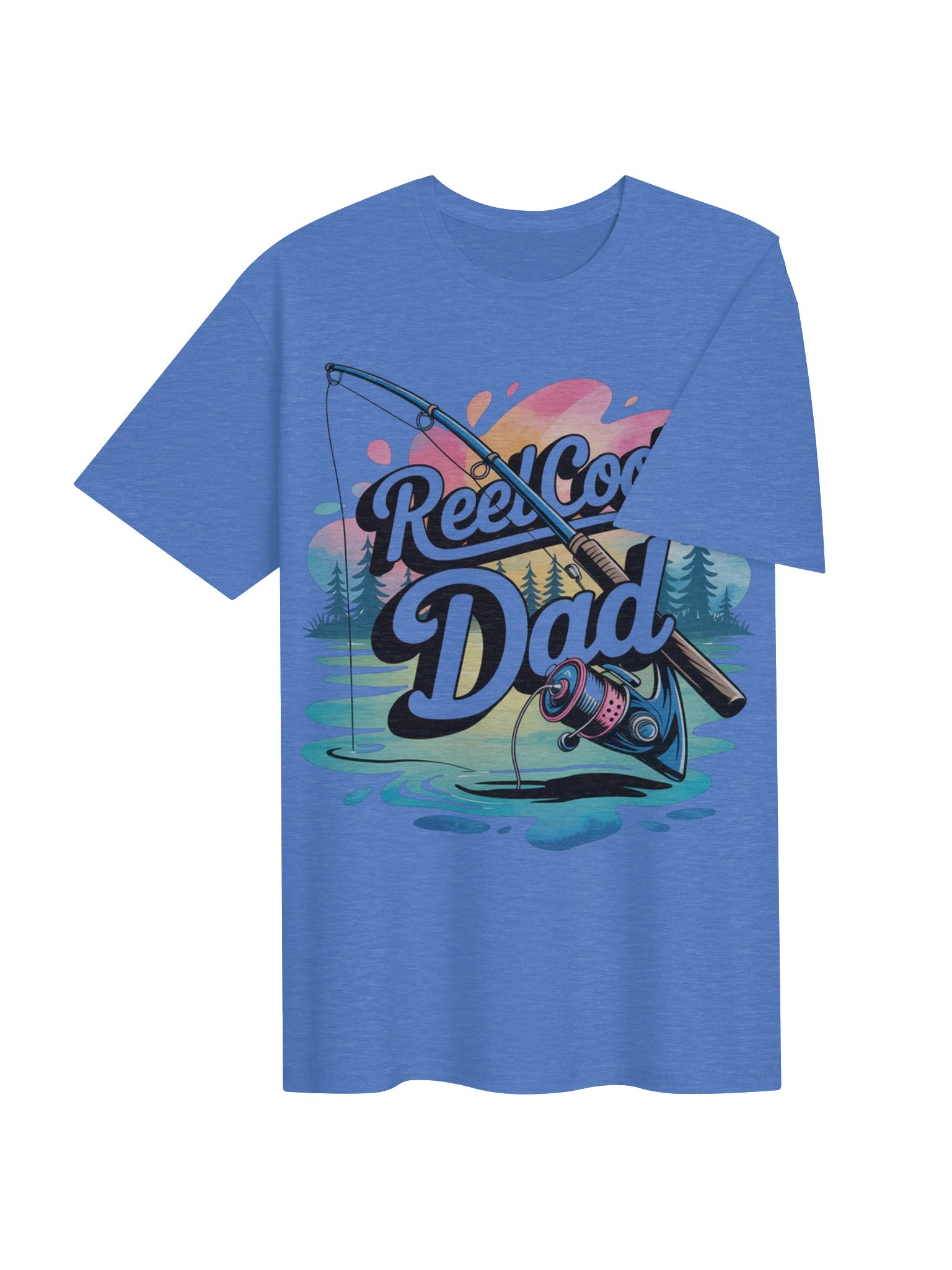 Reel Cool Dad Fishing Shirt | Funny Father’s Day Gift for Dad, Husband, Grandpa & Fisherman product image (59)