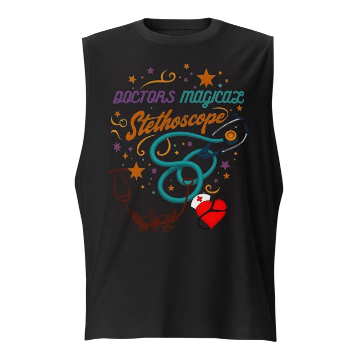 doctors Magical Stethoscope Muscle Tank product image (1)