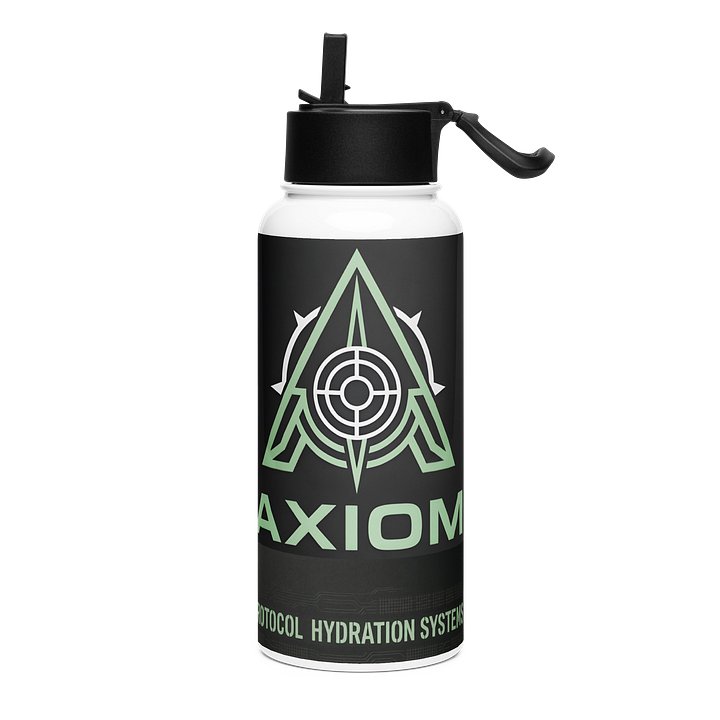 Axiom Studio | Protocol Hydration Systems Steel Water Bottle & Straw product image (1)